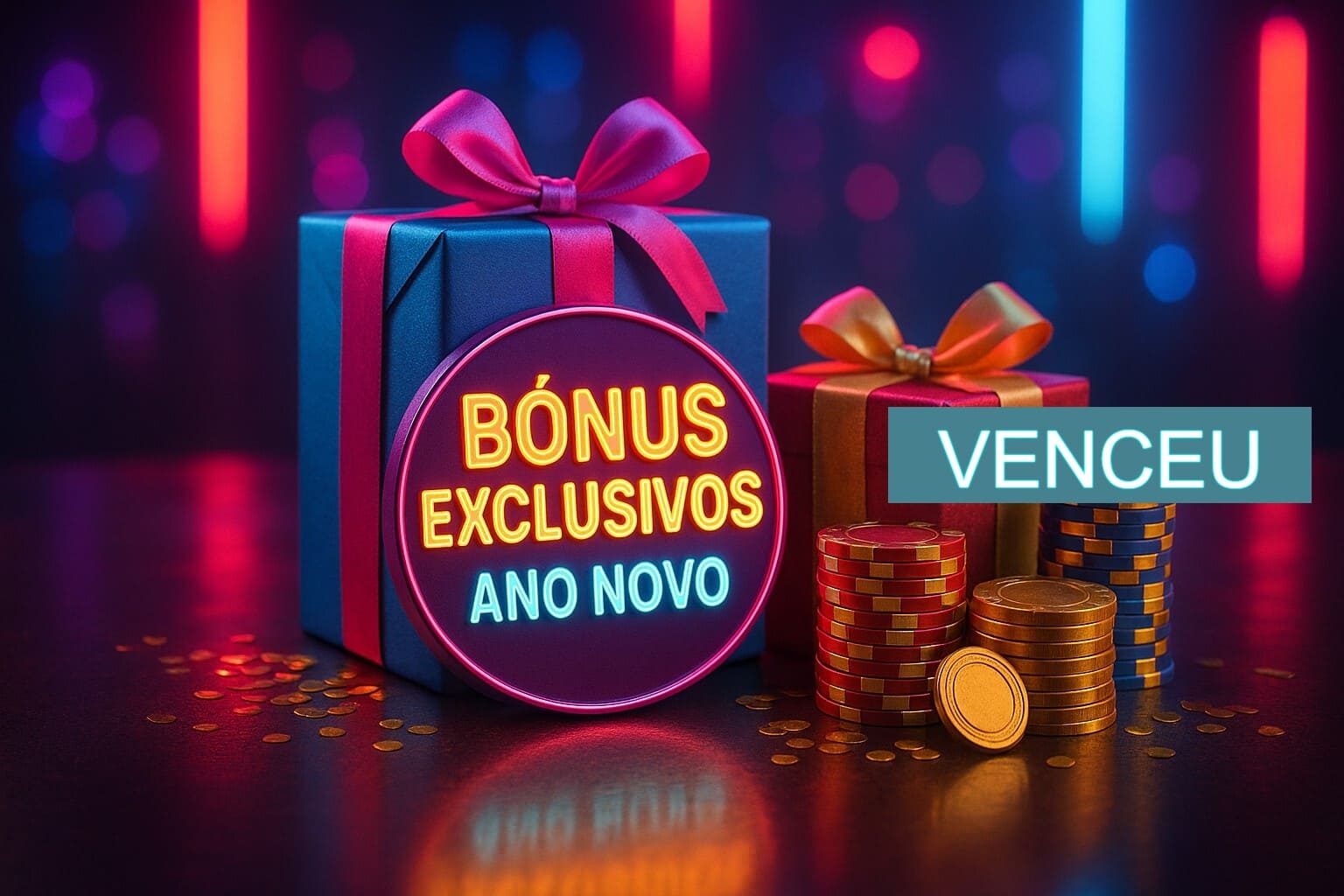 Promoções de Ano Novo no VENCEU